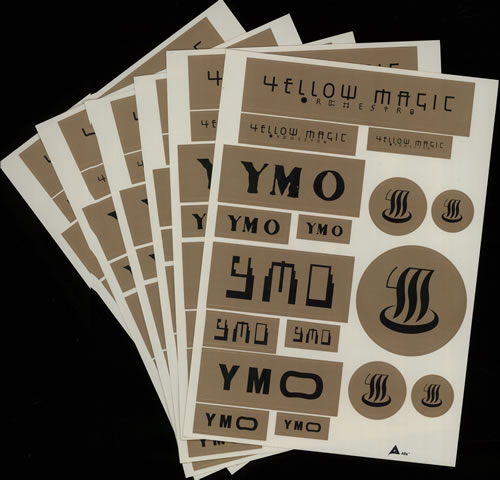 Yellow Magic Orchestra Yellow Magic Orchestra Sticker Sheets